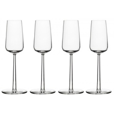 Bild Essence 4 Champagnergläser, Glas, Transparent, 4 Stück (1er Pack), 4