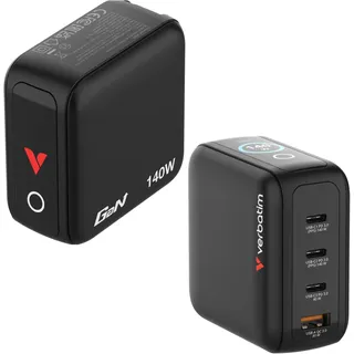 Verbatim 30240 Usb-a-und Usb-c-wandladegerät - Black