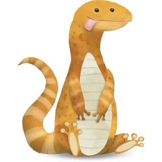 KOMAR Wandbild Cute Lizard 50 x 70 cm