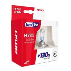 H7 LumiTec LIMITED 130% mehr Licht 12V POWER Halogen Scheinwerfer Lampen E1