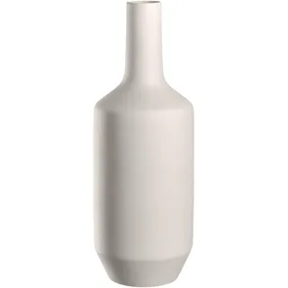 LEONARDO HOME Milano Keramikvase, 1 Stück, Moderne Vase aus Keramik, Dekovase für kunstvolle Blumen-Bouquets, Elegante Blumenvase, Hingucker als Dekoration, Höhe 50 cm, Creme, 026822