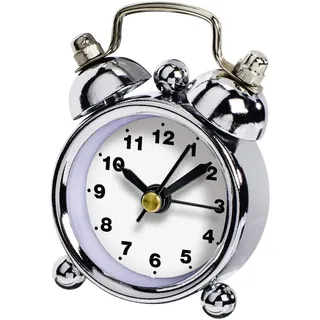 Hama Nostalgie Wecker silber