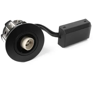 HiluX D10 outdoor recessed spot GU10, Matt black