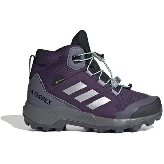 Terrex Mid GTX Kinder Aurora Plum/Silver Metallic/Semi Flash Aqua 34