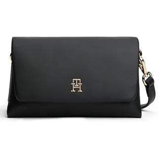 Tommy Hilfiger Damen Th Modern ESS Mini Aw0aw17698 Crossover, Black (Black), Einheitsgröße