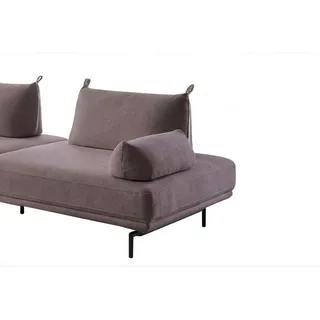 Kawola Armlehnkissen Cane Violett Webstoff , Textil , 58x20 cm , Heimtextilien, Wohntextilien, Kissen, Zierkissen