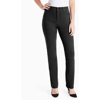 Gloria Vanderbilt Damen Classic Jeanamanda ???? Amanda Klassische Tapered Jeans, schwarz, 18 W