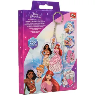 Disney Princess Diamond painting sleutelhanger assorti