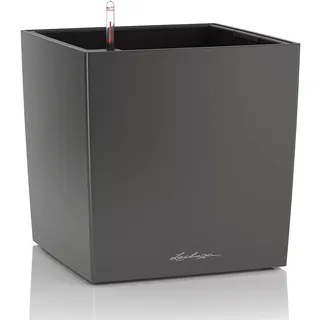 LECHUZA Cube Premium 50 50 x 50 x 50 cm Anthrazit metallic