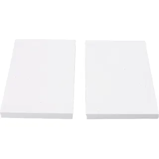 100 PCs Karton tragbare kleine handbemalte Kunstkarten Papier Weiß leer Postkarten Pack für Mail Set für Mail