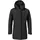 Damen Parka atmungsaktiver wasserdichter Parka mit 2-Wege-Stretch leichte Outdoorjacke mit verstellbarer Kapuze black 44