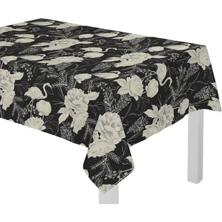 ADAM Audio Tischdecke Eden 80 x 80 cm schwarz-weiß