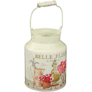Ambiente Haus Dekovase "Fleur-Milchkanne", creme