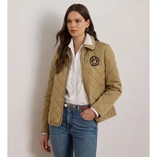 Lauren Ralph Lauren für Damen. 297979539002 Braune Steppjacke (M), Lässig, Polyester