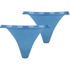 PUMA Damen 701223667 Tanga String, Regal Blue, XS EU