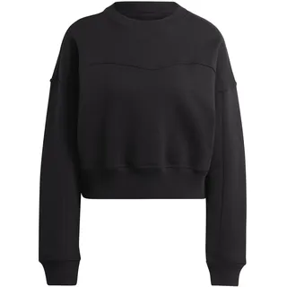 Adidas Damen Sweatshirt (Long Sleeve) W LNG SWT, Black, HZ4379, XL