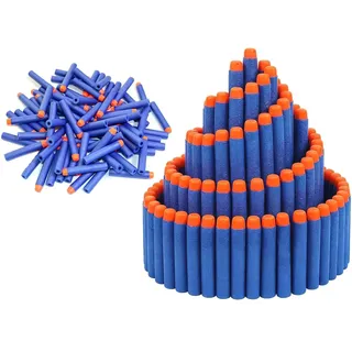 400 Pfeile für Nerf Elite 2.0,Ersatzpfeile Munition Foam Darts kompatibel mit Nerf Hasbro Fortnite - Blau