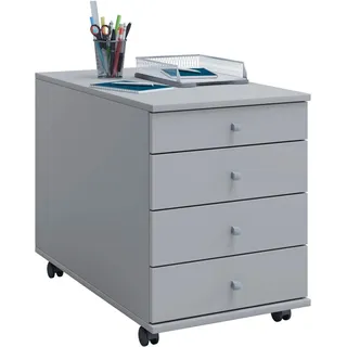 VCM Lona Rollcontainer 42 x 80 x 57 cm grau