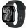 Watch Series 11 GPS+Cellular 42 mm Aluminiumgehäuse schwarz Sportarmband schwarz S/M