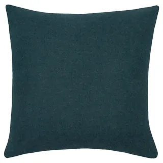 Zoeppritz Kissenbezug Soft-Fleece 40 x 40 cm Schwarz Ocean