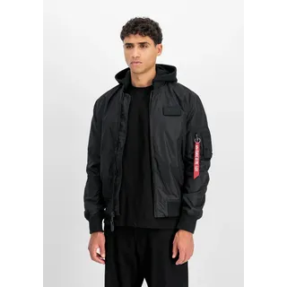 Alpha Industries MA-1 TT Hood schwarz L
