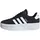 Damen VL Court Bold Shoes, Core Black/Cloud White/Cloud White, 44 EU