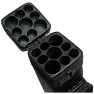 HAN'S DELTA 3B6S Hartschalenkoffer für Billard-Queue, 3 x 6 Schaft, erhältlich
