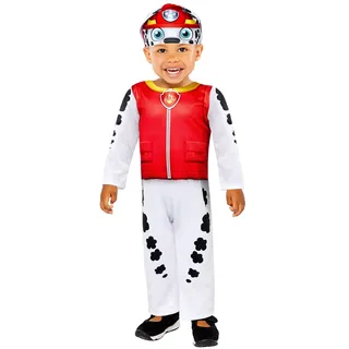 Amscan (PKT) (9909107) Child Boys Marshall Baby Costume (18-24m) - Paw Patrol