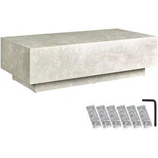 Tectake Lasley Beige Holz 72 x 41 x 60 cm