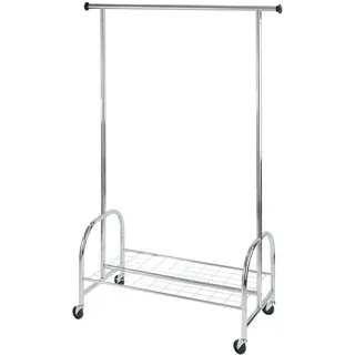 Wenko Kleiderständer Profi 52x185x121 cm silber