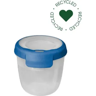 Curver Grand Chef Frischhaltebehälter rund 0,4l transparent dunkelblau - Blau