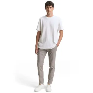 Tom Tailor T-Shirt mit Rundhalsausschnitt, Weiss, XL