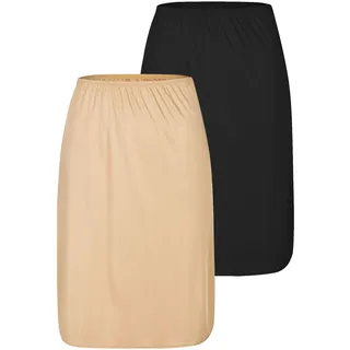 NINA VON C. Unterrock »2er Pack Halbrock Länge 60 cm Elegance«