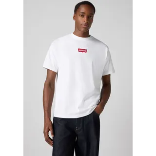 T-Shirt LEVI'S "LV T-Shirt VINTAGE FI", Herren, Gr. XXL, weiß, Jersey, Obermaterial: 100% Baumwolle, bedruckt, normal hüftbedeckend, Rundhals, Shirts T-Shirt, mit beidseitigem Druck