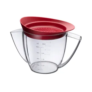 Westmark Fett-Trenn-Kanne mit Sieb, 1l