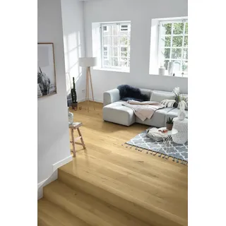 Parkett MeisterParkett. longlife PD 400 Eiche authentic pure 09025 I naturgeölt I gebürstet I Verlegung: klicken/kleben