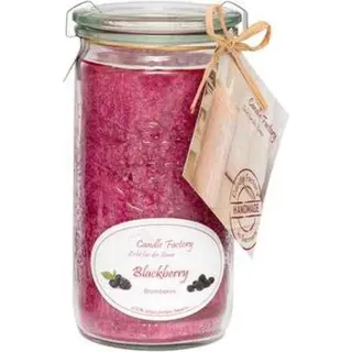 Candle Factory Duftkerze Brombeere Blackberry Mini-Jumbo - Rot