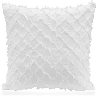 H.O.C.K. Nuvole Dekokissen 60 x 60 cm Weiß