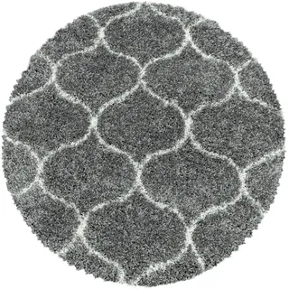 Ayyildiz Salsa 3201 Hochflorteppich 200 cm grau