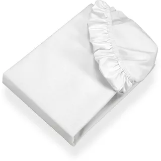 SETEX Baby Matratzenschutz, Weiß, 70 x 140 cm großer Matratzenschoner