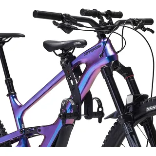 Kids Ride Shotgun 2.0 MTB Front Kindersitz/Lenker Combo Set (Größe One Size, schwarz)