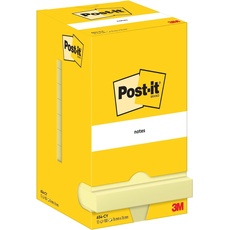 Bild Post-it® Haftnotizen Standard 654 gelb