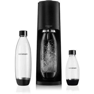 Sodastream Terra Black + 1 Flasche + CO2-Zylinder