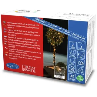 Konstsmide LED-Lichterkette 5 m Weiß