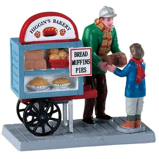Lemax - Delivery Bread Cart 92749 Figur Weihnachtsdorf Winterdorf