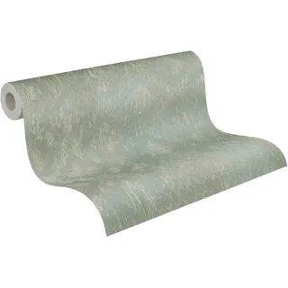 A.S. Création livingwalls Hot Spots Motivtapete 10,05 m x 0,53 m klassischen Ornamenten - Grün, Champagner, Metallic - Vliestapete, Ornament, Klassisch