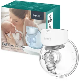 lionelo Fidi Free Simple Elektrische Milchpumpe 180 ml