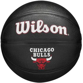 Wilson NBA Team Tribute Mini Schwarz,