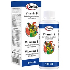 Quiko Vitamin B 100ml - Ideal während der Aufzucht von Ziervögeln