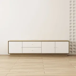 OTTO home Blaire TV-Board 180 cm Beige Holz